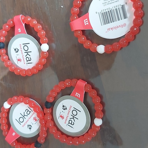 Lot of 4 red st Jude lokai - Picture 3 of 3